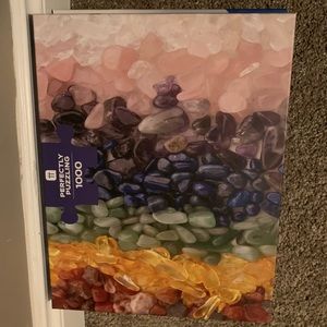 Jigsaw Puzzle 1000 Perfectly Puzzling Coloured Pebbles